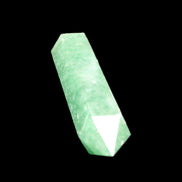 Green Arusha Quartz wand 97mm 96g in sunlight - Rocks and Things Store