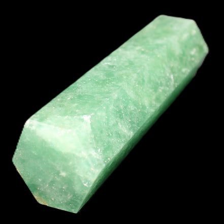 Green Arusha Quartz wand 97mm 96g in sunlight - Rocks and Things Store