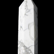 Howlite wand 68mm 53g in sunlight - Rocks and Things Store