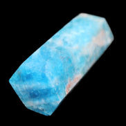 Blue Apatite wand 69mm 72g in sunlight - Rocks and Things Store