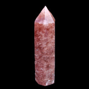Strawberry Arusha Quartz wand 86mm 78g in sunlight - Rocks and Things Store