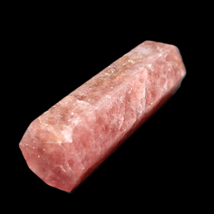 Strawberry Arusha Quartz wand 86mm 78g in sunlight - Rocks and Things Store