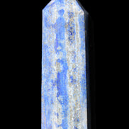 Lapis Lazuli wand 77mm 85g in sunlight - Rocks and Things Store