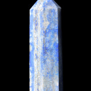 Lapis Lazuli wand 77mm 85g in sunlight - Rocks and Things Store