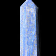 Lapis Lazuli wand 77mm 85g in sunlight - Rocks and Things Store