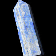 Lapis Lazuli wand 77mm 85g in sunlight - Rocks and Things Store