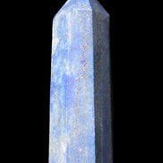 Lapis Lazuli wand 77mm 85g in sunlight - Rocks and Things Store
