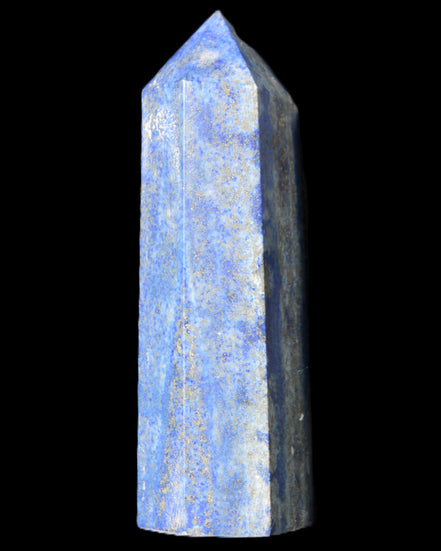 Lapis Lazuli wand 77mm 85g in sunlight - Rocks and Things Store