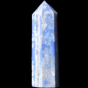 Lapis Lazuli wand 77mm 85g in sunlight - Rocks and Things Store