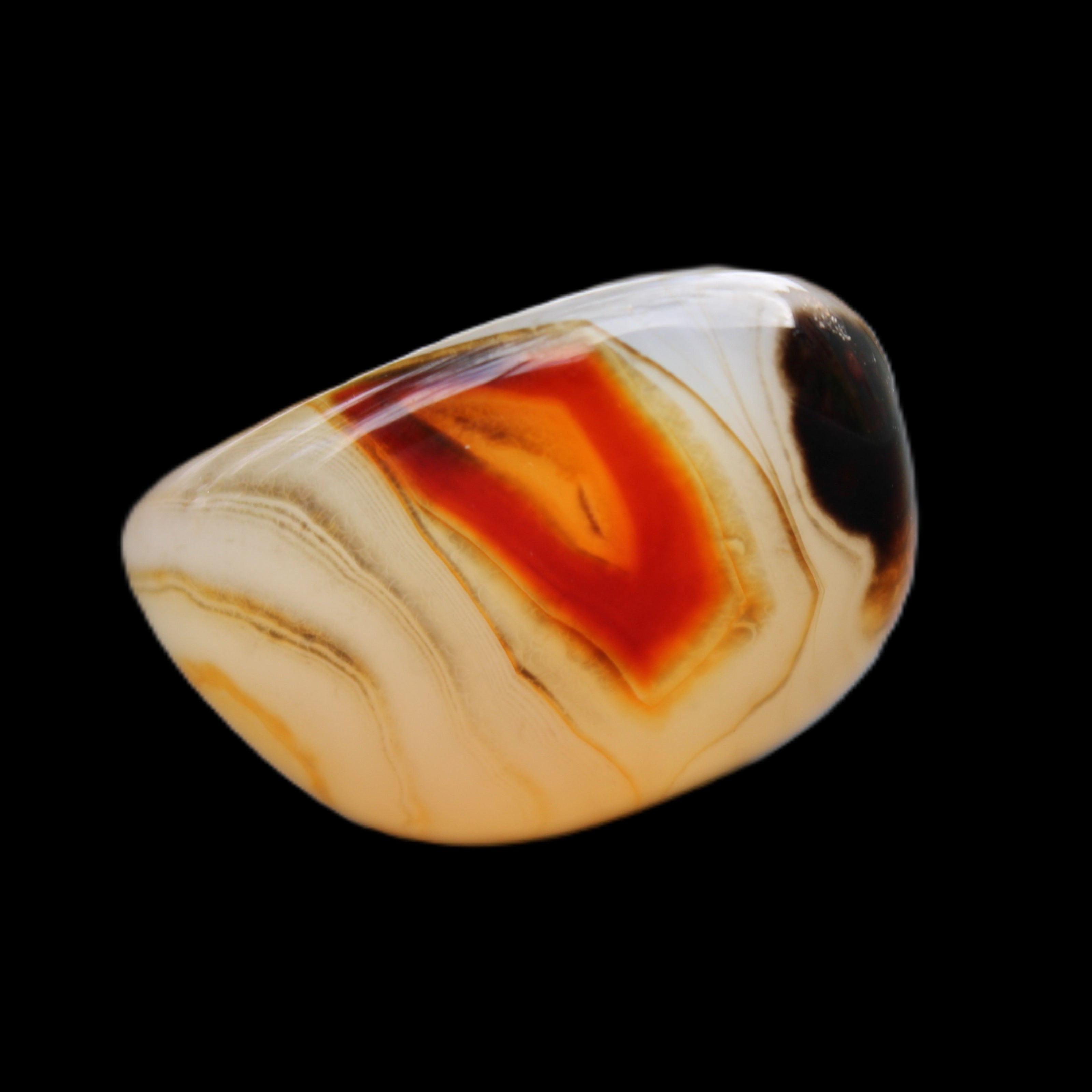 Crazy Lace Agate 34*32*18mm 26g in sunlight - Rocks and Things Store