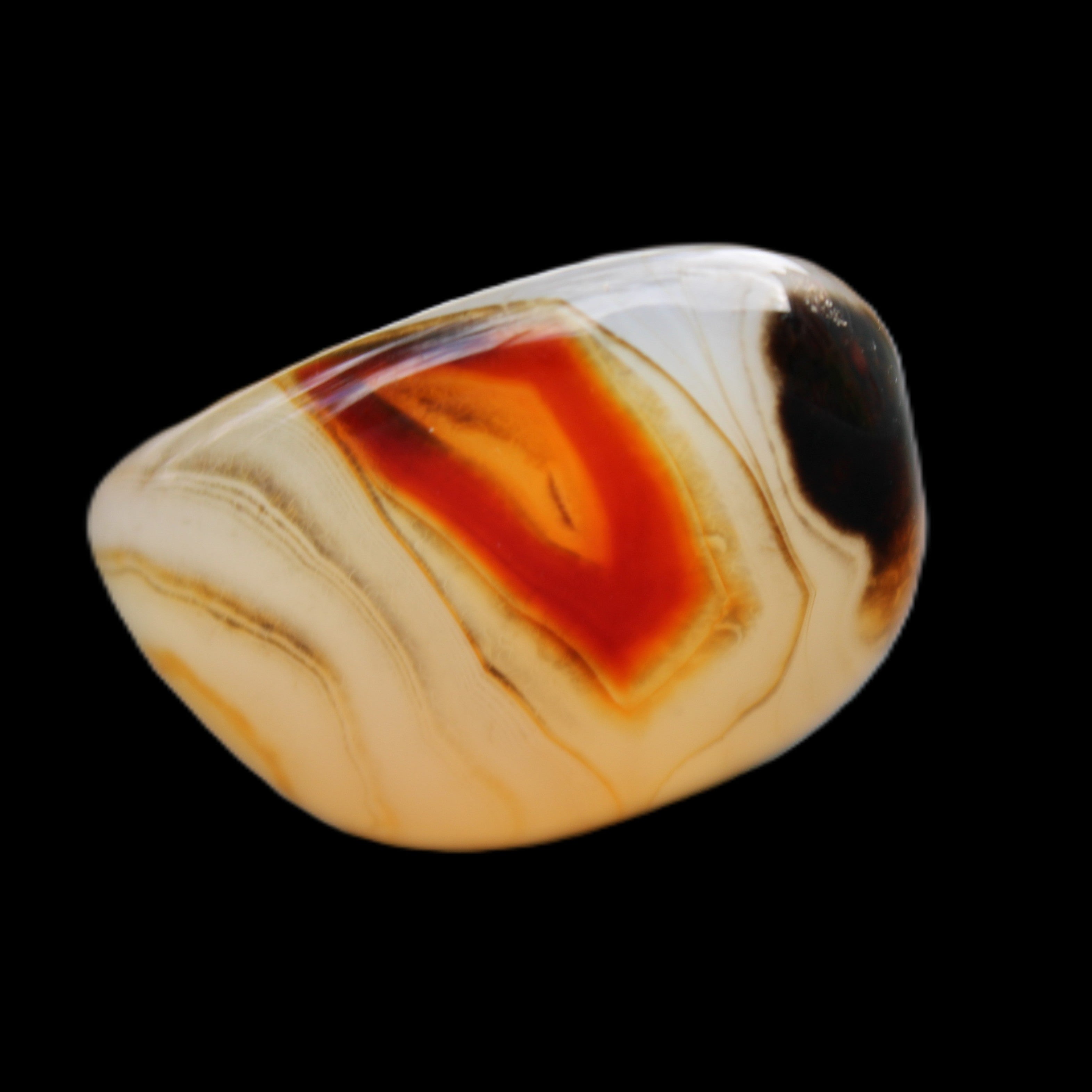 Crazy Lace Agate 34*32*18mm 26g in sunlight - Rocks and Things Store