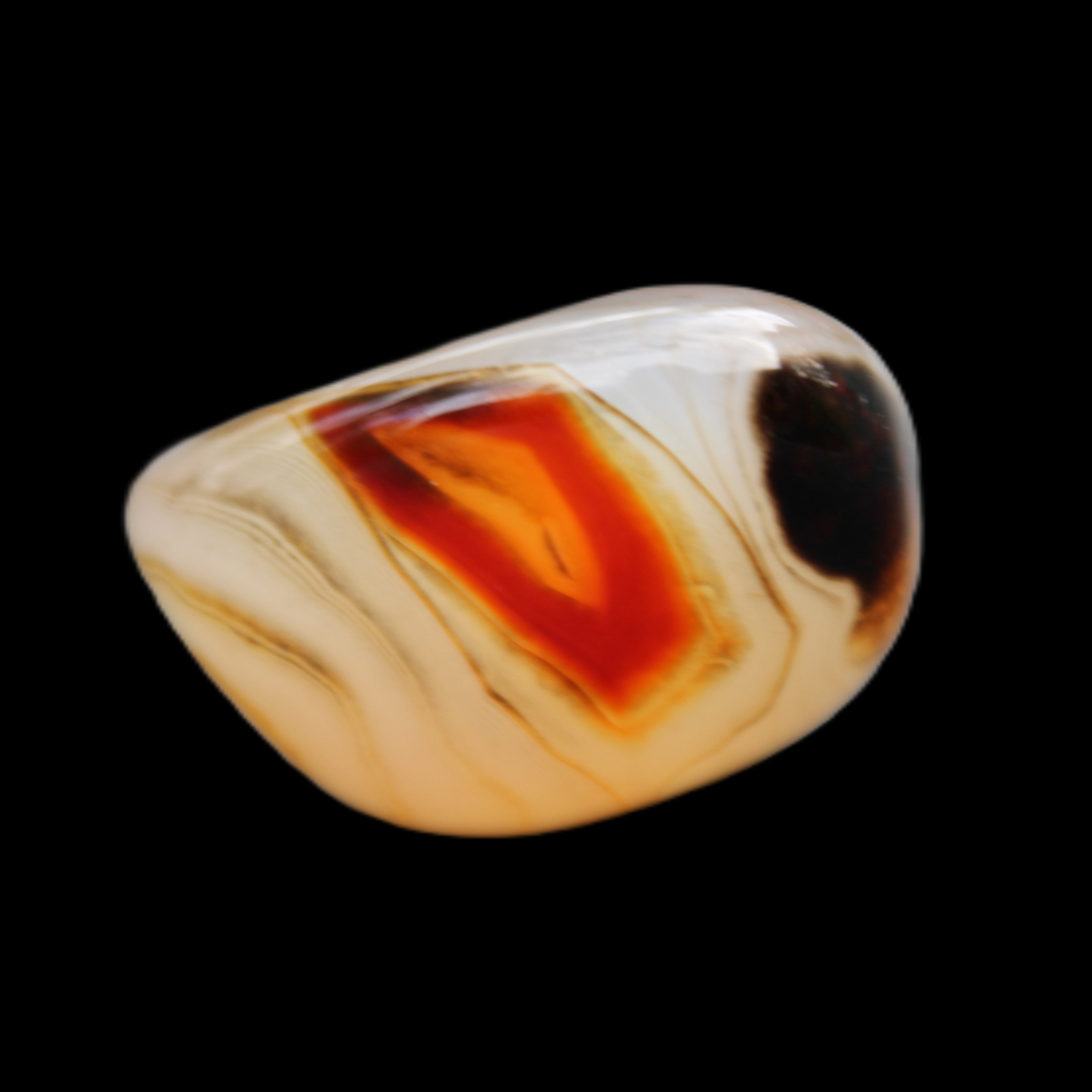 Crazy Lace Agate 34*32*18mm 26g in sunlight - Rocks and Things Store