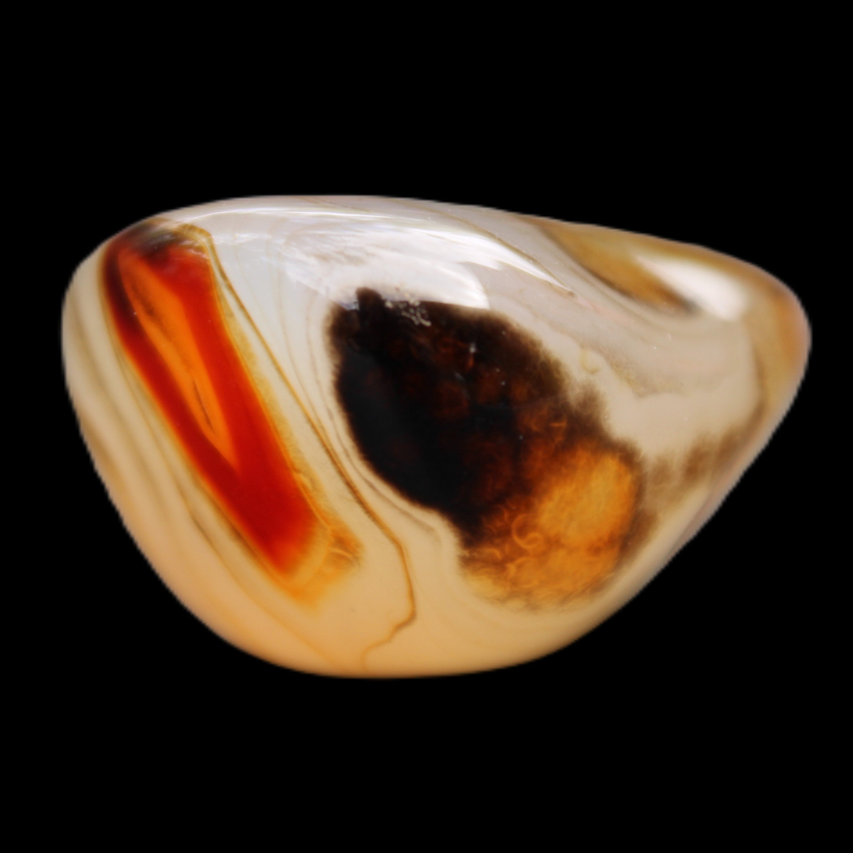 Crazy Lace Agate 34*32*18mm 26g in sunlight - Rocks and Things Store