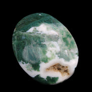 Moss Agate stone 49*59*23mm 104g in sunlight - Rocks and Things Store