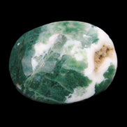 Moss Agate stone 49*59*23mm 104g in sunlight - Rocks and Things Store