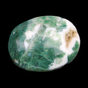 Moss Agate stone 49*59*23mm 104g in sunlight - Rocks and Things Store