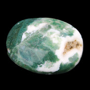 Moss Agate stone 49*59*23mm 104g in sunlight - Rocks and Things Store