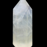 Yellow Fluorite 56*17*19mm wand 40g in sunlight - Rocks and Things Store