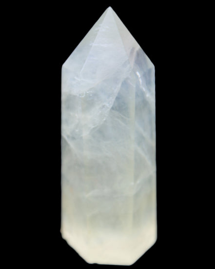 Yellow Fluorite 56*17*19mm wand 40g in sunlight - Rocks and Things Store