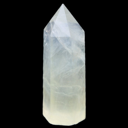 Yellow Fluorite 56*17*19mm wand 40g in sunlight - Rocks and Things Store