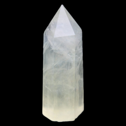 Yellow Fluorite 56*17*19mm wand 40g in sunlight - Rocks and Things Store