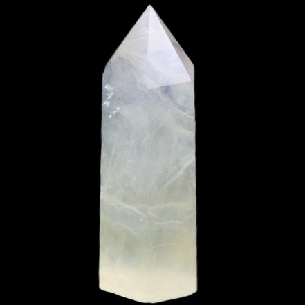 Yellow Fluorite 56*17*19mm wand 40g in sunlight - Rocks and Things Store