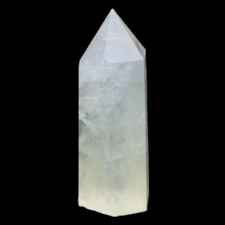 Yellow Fluorite 56*17*19mm wand 40g in sunlight - Rocks and Things Store