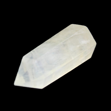 Yellow Fluorite 56*17*19mm wand 40g in sunlight - Rocks and Things Store