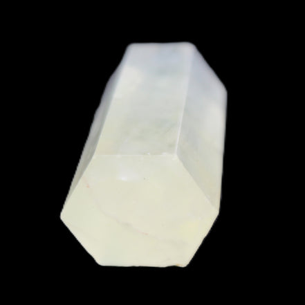 Yellow Fluorite 56*17*19mm wand 40g in sunlight - Rocks and Things Store