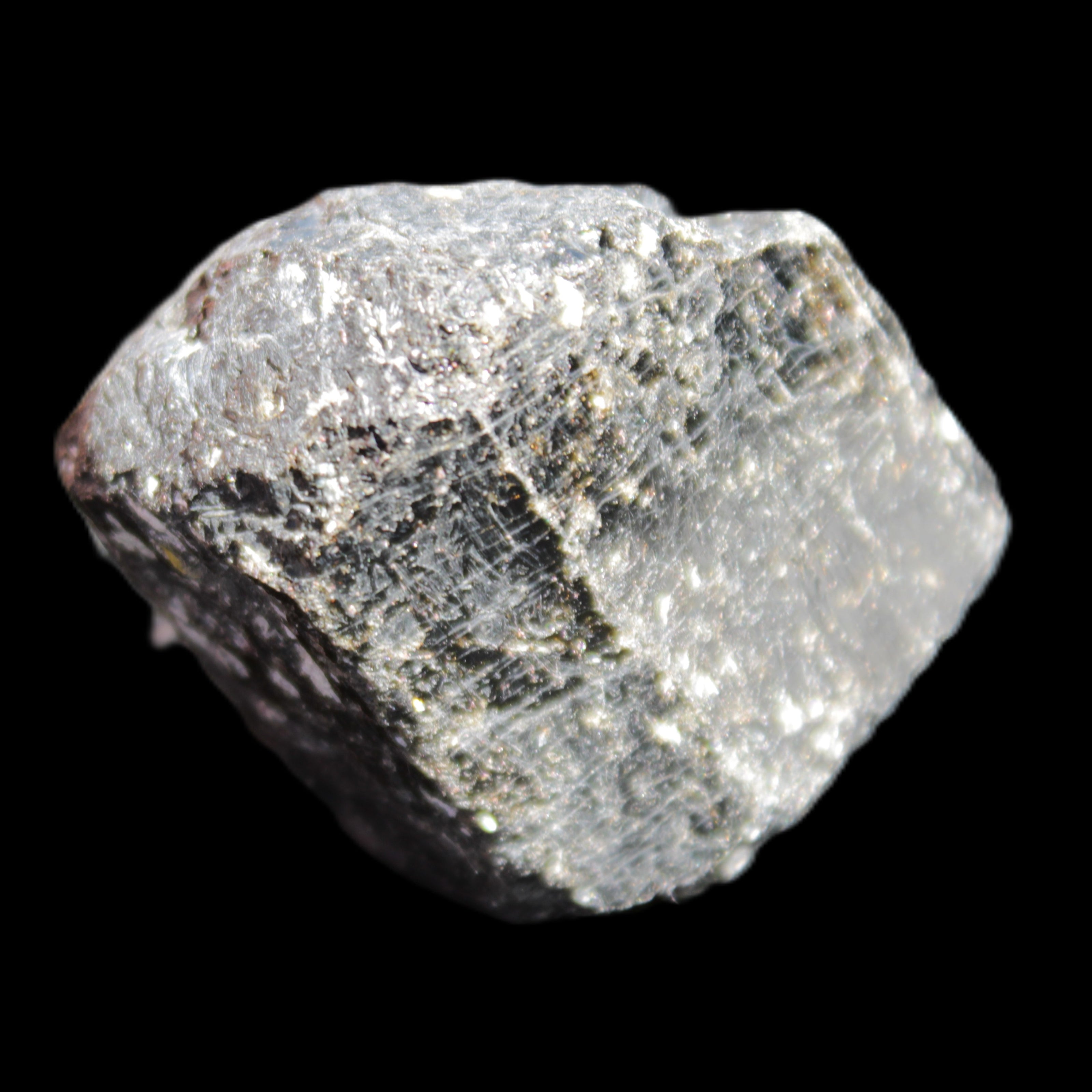 Black Tourmaline 40*30*40mm 70g in sunlight - Rocks and Things Store