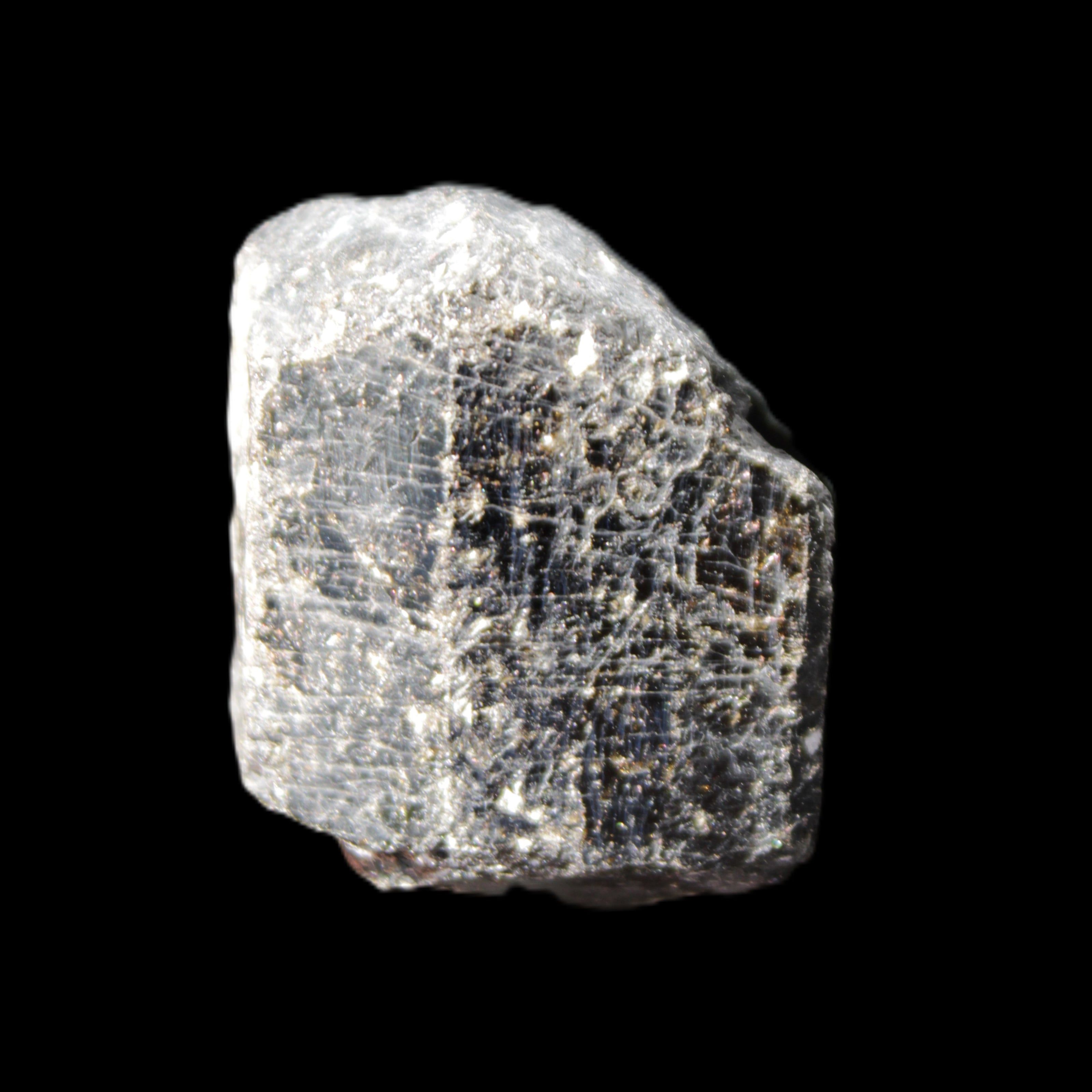 Black Tourmaline 40*30*40mm 70g in sunlight - Rocks and Things Store