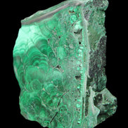 Glossy Malachite specimen 106*74*12mm 298g in sunlight - Rocks and Things Store
