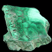 Glossy Malachite specimen 106*74*12mm 298g in sunlight - Rocks and Things Store