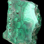 Glossy Malachite specimen 106*74*12mm 298g in sunlight - Rocks and Things Store