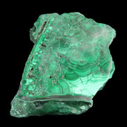 Glossy Malachite specimen 106*74*12mm 298g in sunlight - Rocks and Things Store