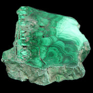 Glossy Malachite specimen 106*74*12mm 298g in sunlight - Rocks and Things Store