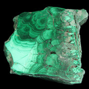 Glossy Malachite specimen 106*74*12mm 298g in sunlight - Rocks and Things Store