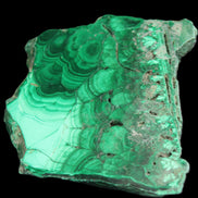 Glossy Malachite specimen 106*74*12mm 298g in sunlight - Rocks and Things Store