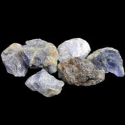 Cordierite 3-6 natural stones 10-11g in sunlight - Rocks and Things Store