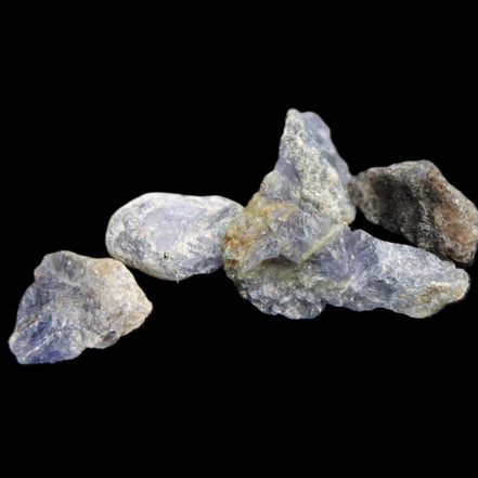 Cordierite 3-6 natural stones 10-11g in sunlight - Rocks and Things Store