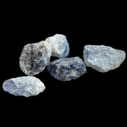 Cordierite 3-6 natural stones 10-11g in sunlight - Rocks and Things Store