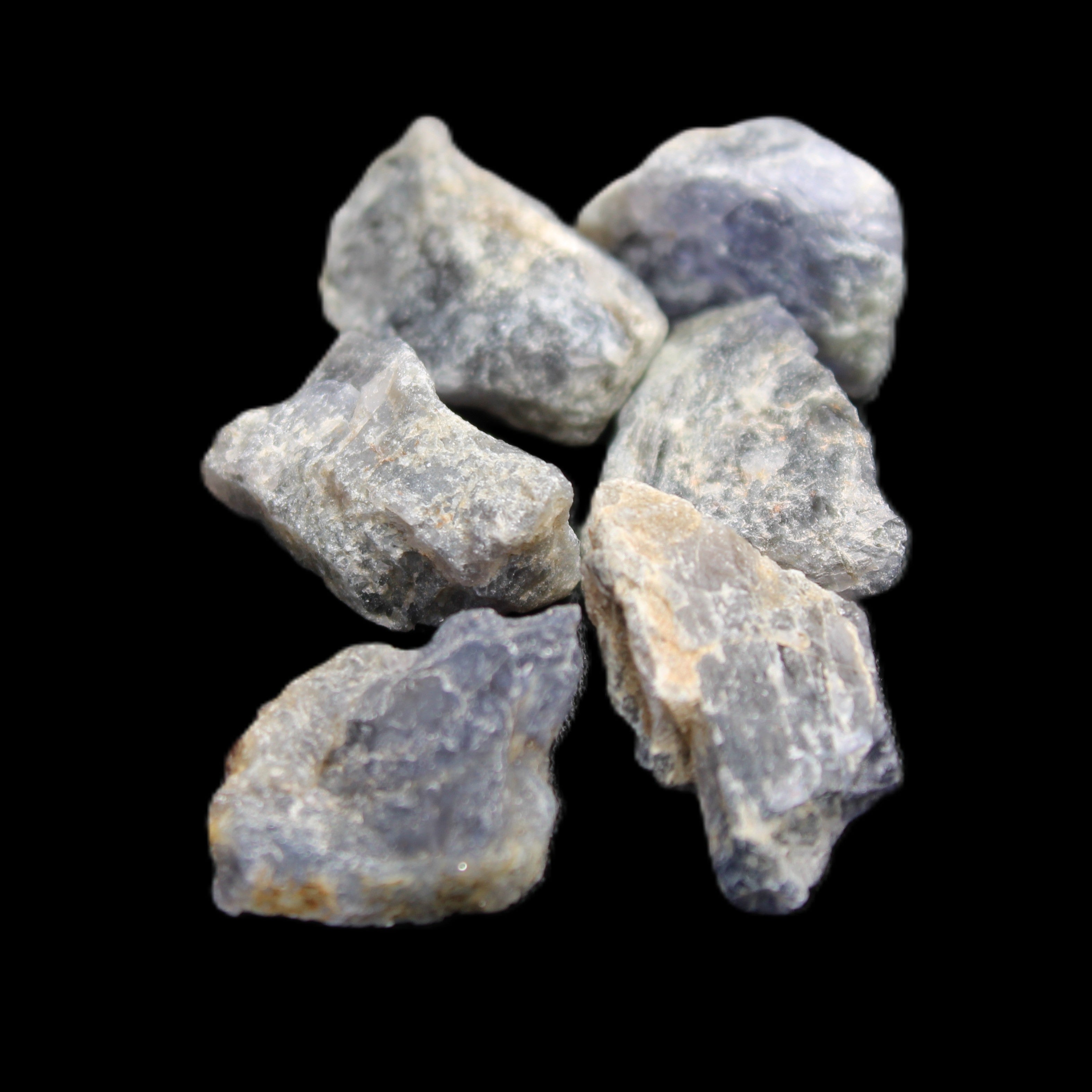 Cordierite 3-6 natural stones 10-11g in sunlight - Rocks and Things Store