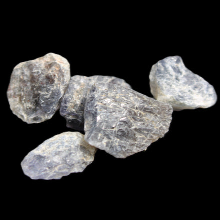 Cordierite 3-6 natural stones 10-11g in sunlight - Rocks and Things Store