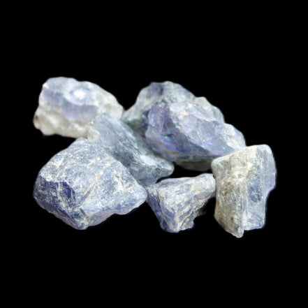 Cordierite 3-6 natural stones 10-11g in sunlight - Rocks and Things Store