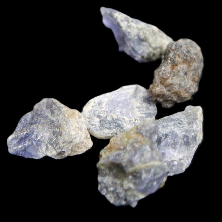 Cordierite 3-6 natural stones 10-11g in sunlight - Rocks and Things Store