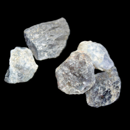 Cordierite 3-6 natural stones 10-11g in sunlight - Rocks and Things Store