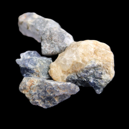 Cordierite 3-6 natural stones 10-11g in sunlight - Rocks and Things Store