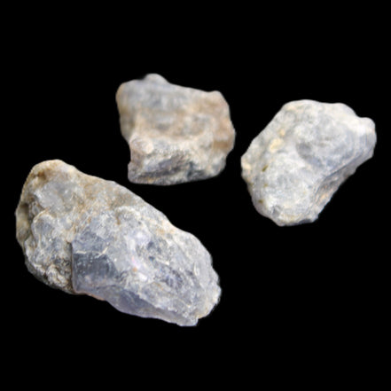 Cordierite 3-6 natural stones 10-11g in sunlight - Rocks and Things Store