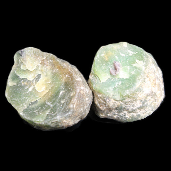 Ruby Red Corundum Green Jasper 2/3 specimens 19-20g in sunlight - Rocks and Things Store