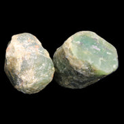 Ruby Red Corundum Green Jasper 2/3 specimens 19-20g in sunlight - Rocks and Things Store